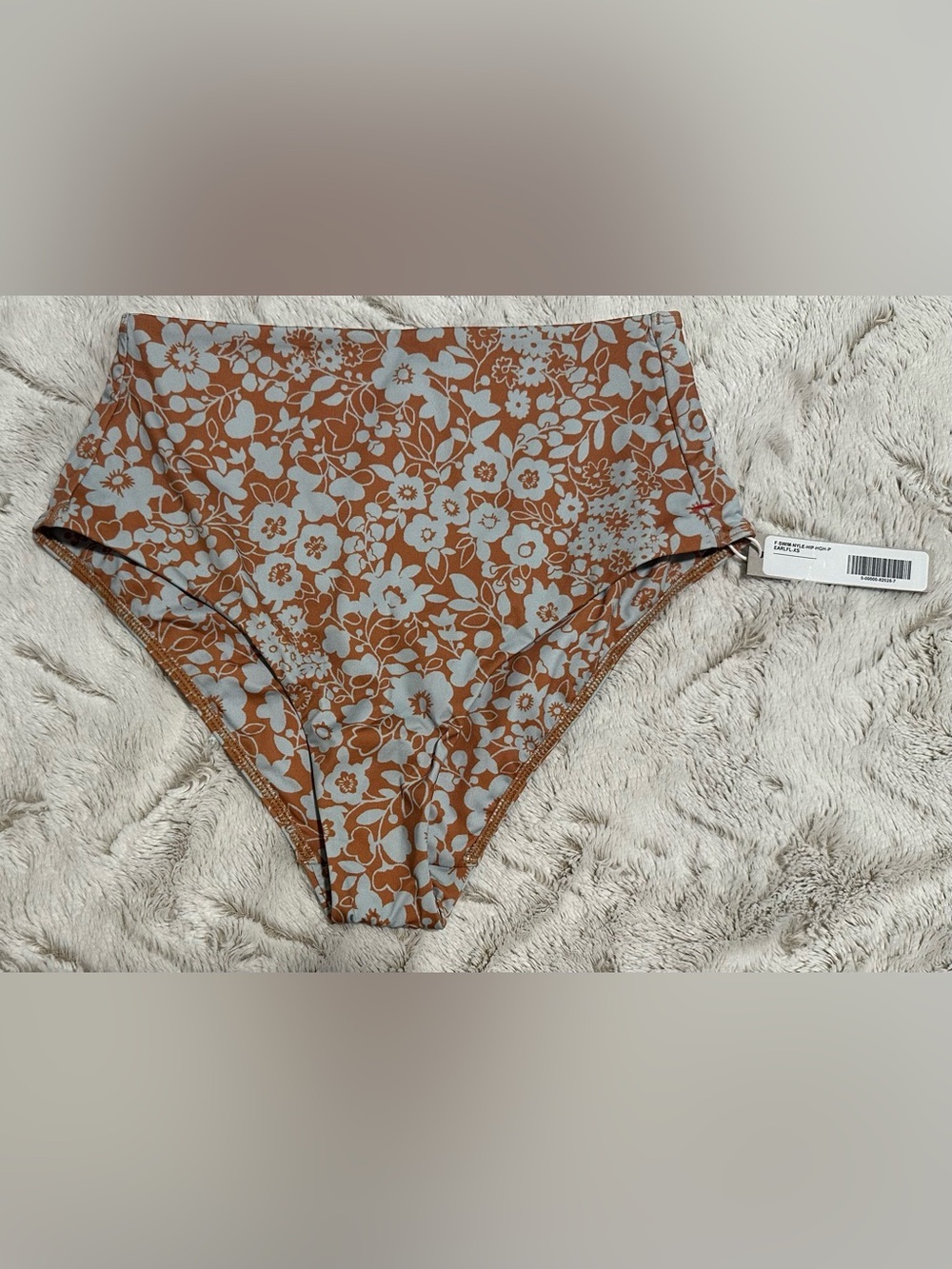Everlane Swimwear High-Waist Floral Hipster Bikini Bottoms - Picture 6 of 12